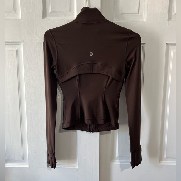 ‼️SOLD‼️🆕Lululemon🍋 Define Cropped Jacket Nulu Colour Espresso Sz 0 - Picture 9 of 12